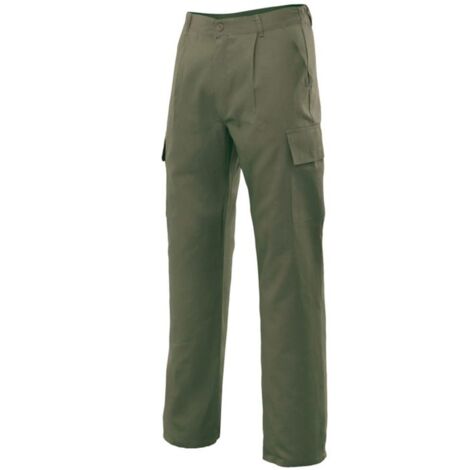Pantalón Multibolsillos VERDE CAZA 38 (1/4)