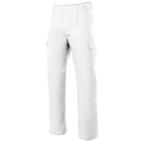 Pantalón Forrado Multibolsillos Blanco 60 (1/5)