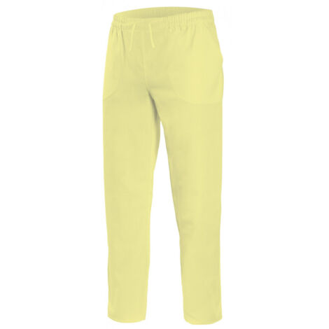 Pantalón Pijama Con Cintas AMARILLO CLARO M