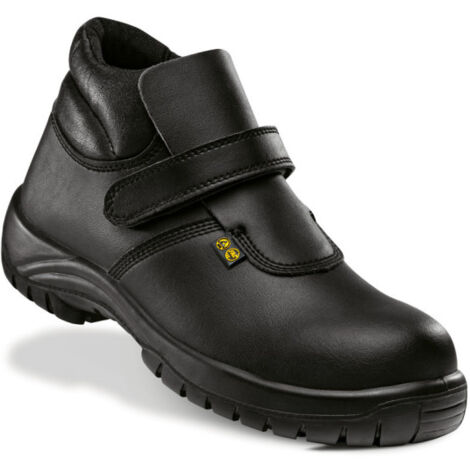 Bota de seguridad hidrofugada con cierre Velcro FAL IR400 PONIENTE NEGRO 42