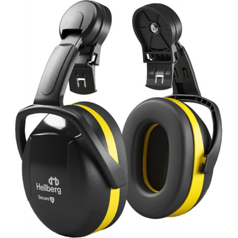 Orejeras SNR 25 para montaje sobre casco IRUDEK Secure 1C Caphelmet                 Nivel de ruido medio/alto