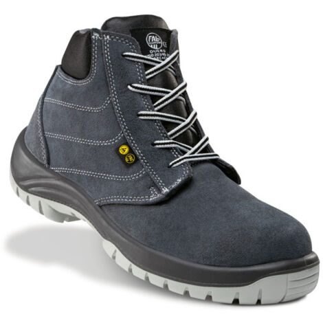 Bota de seguridad de piel serraje gris IR200 S1+SRC+CI+P EN 20345 FAL DUERO 39