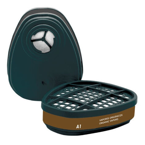 Filtro A1 para máscaras de protección respiratoria serie 34600-34700 SAFETOP