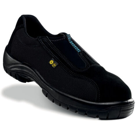 Zapato textil de seguridad hidrofugado, serraje y lycra EN20345 S3+SRC+CI FAL IPR20BK HAGOS TOP 43 Negro