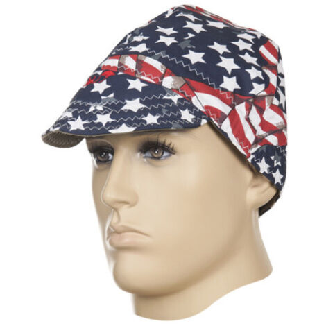 Gorra soldador bandera USA WELDAS                     59 cm