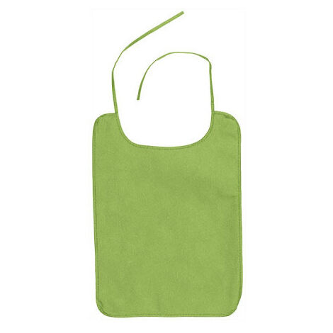 Babero para adultos no tejido VALENTO Ginger  Verde manzana              32 x 42 cm