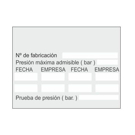 Adhesivo de extinción plateado 70 x 35 mm (1008 uds) SEKURECO (1/3)