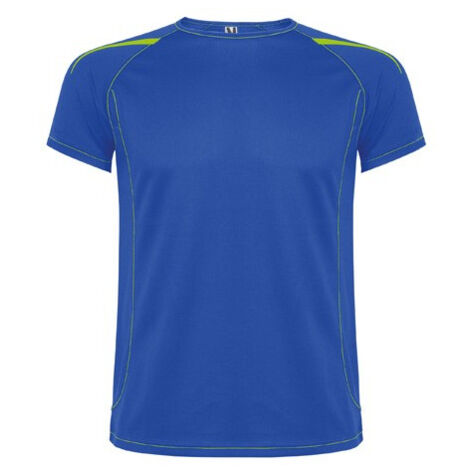 Camiseta técnica transpirable en tejido punto liso de manga corta ranglan SEPANG ROLY S Royal (1/3)