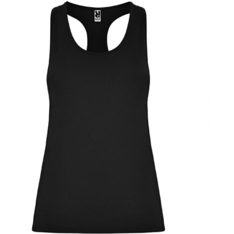 Camiseta deportiva transpirable con espalda estilo nadadora AIDA ROLY XL Negro
