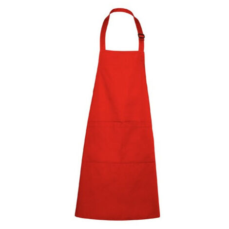 Delantal Largo Benoit De91259001 Rojo
