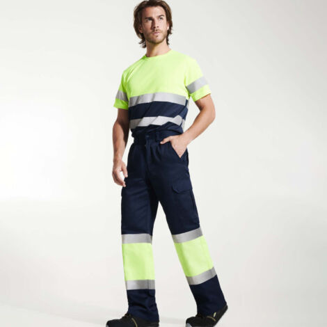 Pantalón Largo Alta Visibilidad Naos Hv93005555221 MARINO/AMARILLO FLUOR 58 (1/5)