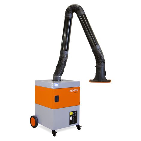 Aparato aspiración para humos de soldadura de calidad robusta 60650100 | Brazo 4 m versión con tubo