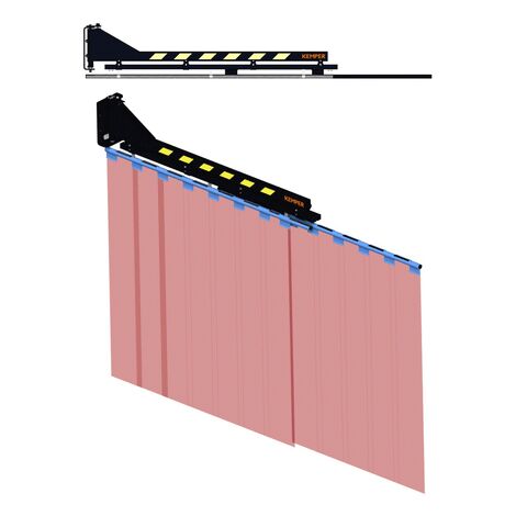 Brazo basculante para pared con sistema de bloqueo y telescópico KEMPER                 Con sist. de bloqueo y telescópico 15 m a 2 m