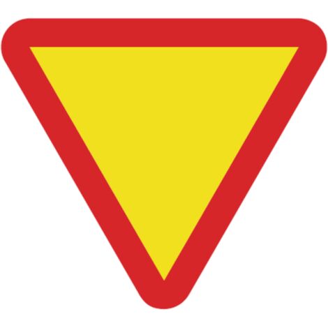 Señales viales de PVC Triangulo, 500x 500 mm SEKURECO (1/2)