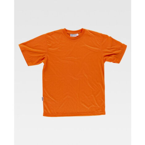 Camiseta de alta visibilidad de corte clásico WORKTEAM C6010 Tacto Algodón 3XL Naranja A.V. (1/2)