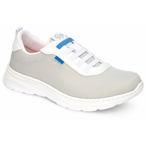 Zapatilla de trabajo con cierre de cordones elásticos ALICANTE 36 Gris (1/4)