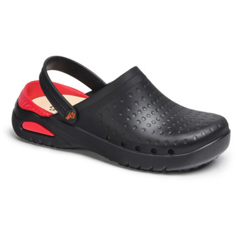 Zueco de sanidad ultraligero con tratamiento virucida estampados EVA SOFT 39 Negro (1/5)
