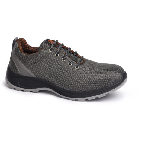 Zapatilla de seguridad con cierre de cordones SELLA 44 Gris