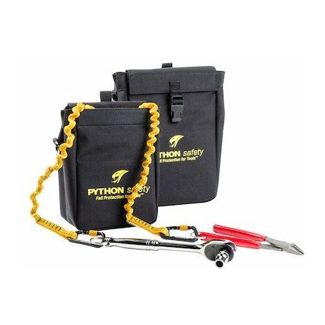 Mochila de herramientas con 2 bolsas de herramientas de lona, 75 bolsillos  y bucles, organizador de herramientas de alta resistencia, soporte de