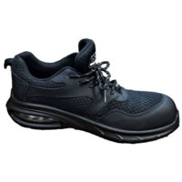 Zapato de seguridad S1P de microfibra negra AirComfort DUTTIO SAFETOP 38