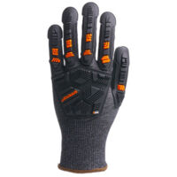 Guante anti impacto con palma nitrilo NITIMPACT negro SAFETOP 8