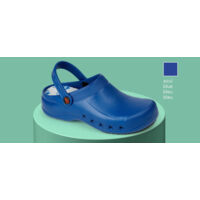 Zuecos sanitarios con celdas antideslizantes en la suela Dian EVA PLUS 38 Azul