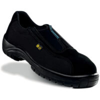 Zapato textil de seguridad hidrofugado, serraje y lycra EN20345 S3+SRC+CI FAL IPR20BK HAGOS TOP 37 Negro