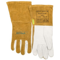 Guante soldador SOFTouch cuero flor cabra combinado M