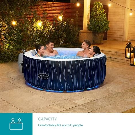 Lay-Z-Spa Hollywood Airjet Hot Tub With Freeze Shield