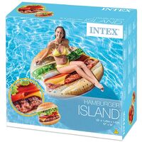 Intex 58780 Hamburger Mat with Handles 145 x 142 cm