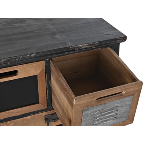 Coffre De Rangement En Velours Noir Assise Rembourrée Et Pliable - Bac De Rangement Pas Cher