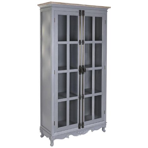 VITRINE DE LUXE vitrine armoires en verre style ancien baroque bois