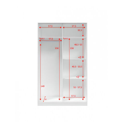 Armoire à Pharmacie 2 étagères 3 Niveaux 20L X 12l X 58H Cm Porte Verre Trempé