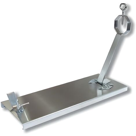 Support à Jambon Pliant LEPANTO En Acier Inoxydable 304 - Base Stable Avec Ensemble De Coupe