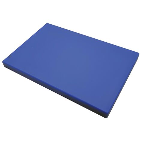 Planche à découper épaisse en fibre coloris bleu - Longueur 40 x Profondeur 30 x Hauteur 1.5 cm (1/3)