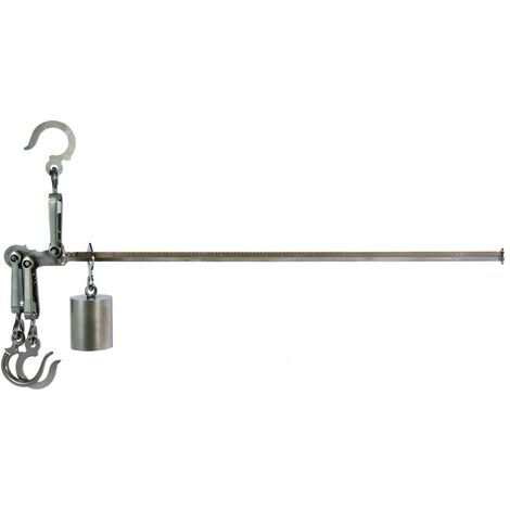 Pèse personne de salle de bain 200 kg – Balance pylône polie – Alimentation électrique – Pesée précise de 12 à 200 kg – Visiodirect (1/3)
