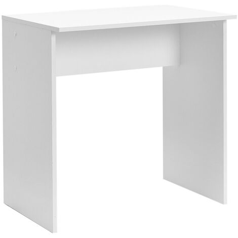 Meuble du bureau, table de bureau en bois coloris blanc - longueur 72 x profondeur 52 cm (1/2)