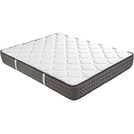 Matelas réversible LUNA en mousse 3D face été/ hiver, mémoire de forme, indépendance du couchage - 140 X 190 X 20 cm (1/5)