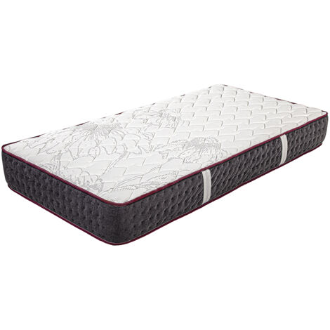 Matelas réversible KIERA , 90x190 cm, en mousse mémoire de forme haute adaptabilité et ergonomique, indépendance du couchage, épaisseur 24cm (1/5)