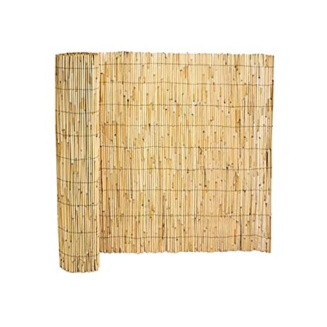 Urfence Tapis Osier Naturel 100x300 Cm – Brise-Vue Balcon, Pergola, Jardin – Occultant & Respirant