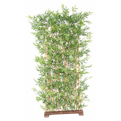 Plante artificielle extérieur coloris vert HAIE UV - 180 x 45 x 90