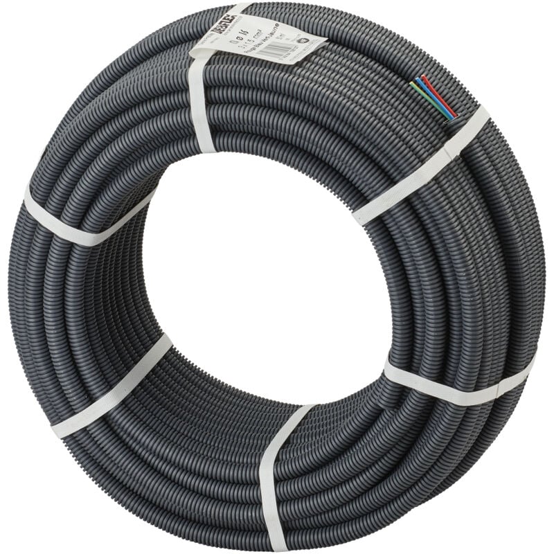 DEBFLEX  - COURONNE DE GAINE PRE FILEE 3X1.5 MM² Ø16 50 M GRIS - 410513