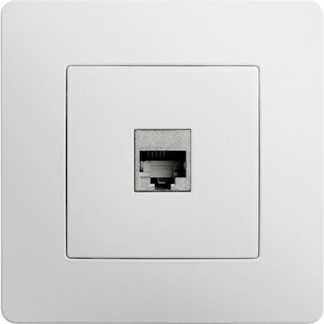 DEBFLEX - CALY PRISE RJ45 CAT6 BLANC