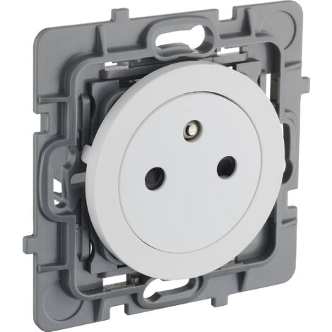 Debflex 742765 CASUAL Presa Elettrica Completa 2P+T 16A Precablata - Bianco Lucido - 4