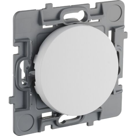 DEBFLEX Meccanico Presa 2P+T: Placca In Alluminio Con Supporto Metallo, Design Moderno