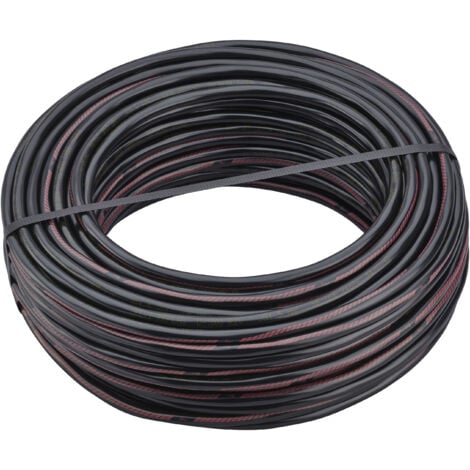 DEBFLEX  - COURONNE DE CABLE U1000R2 V 3G1.5 MM² 50 M NOIR - 511513