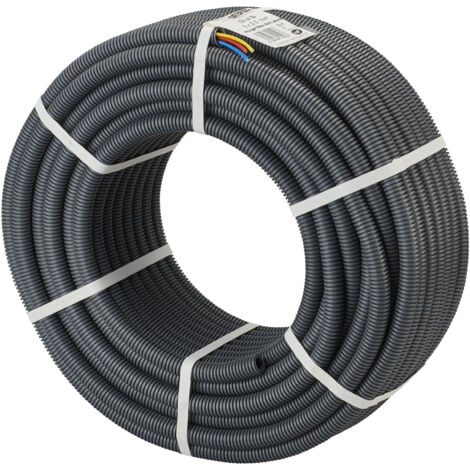 DEBFLEX  - COURONNE DE GAINE PRE FILEE 3X2.5 MM² Ø20 50 M GRIS - 411513
