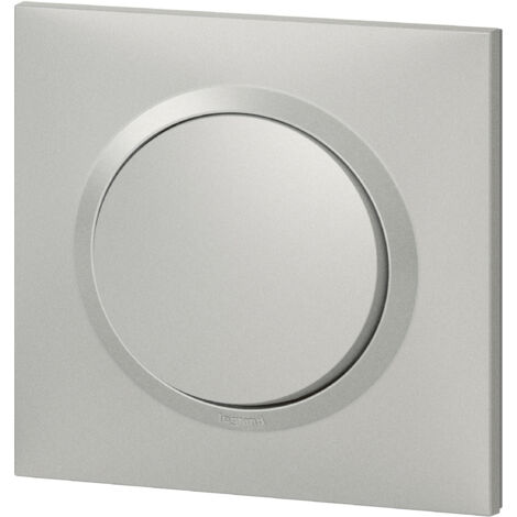 Legrand - Interrupteur ou va-et-vient dooxie 10AX 250V livré avec plaque carrée alu