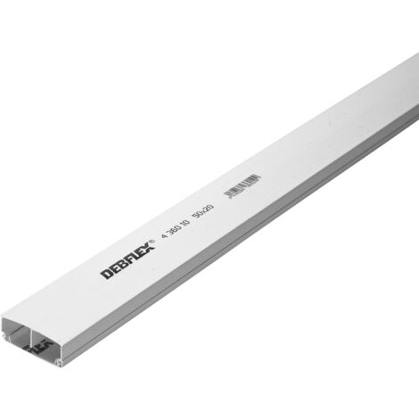 DEBFLEX  - MOULURE BICANALE 50X20 MM 2M BLANC - 436010