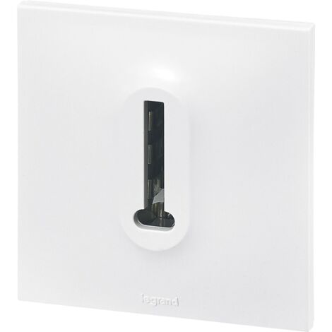 Legrand - Prise téléphone Neptune - 8 contacts en T - Blanc
